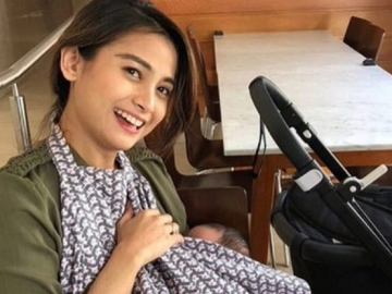 Baru Umur 8 Minggu, Baby Brie 'Kalahkan' Acha Septriasa Soal Pose Foto