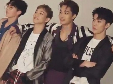 Super Keren, EXO Jalani Pemotretan Natal & Tahun Baru 