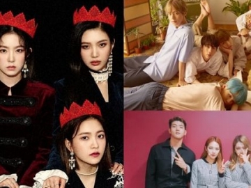 Red Velvet Bersaing dengan BTS dan Kard di Chart Album Dunia Billboard