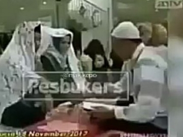 Muncul Video Ijab Kabul Angel Lelga & Vicky Prasetyo, Netter : Gimmick Settingan