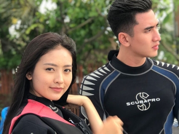 FOTO: Baper Maksimal, Serunya Pacaran Sambil Main Jet Ski ala Natasha Wilona & Verrell   Bramasta