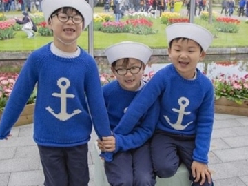 Gemas Banget, Intip Cerianya Song Triplet Tampil 'Berkumis' Saat Nikmati Sarapan