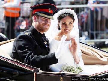 Bak Cerita Dongeng, Intip 8 Momen Bahagia Royal Wedding Pangeran Harry dan Meghan Markle