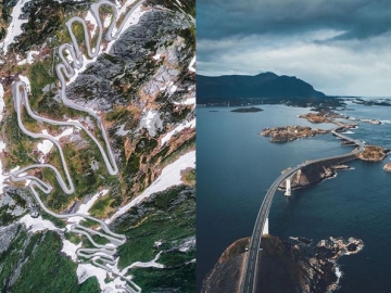 8 Jalan Luar Biasa Namun Menyeramkan di Dunia, Berani Coba?