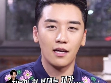 Seungri Bandingkan Penghasilannya dengan G-Dragon dan Pesan Untuk Member Big Bang yang Wamil