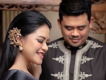 Umumkan Nama Anak Pertamanya, Kahiyang Sudah Jalan-Jalan Sambil Gendong Sang Putri