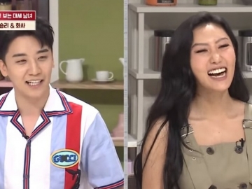Kocaknya Seungri Minta Hwasa Mamamoo Ungkap Member Big Bang Favoritnya