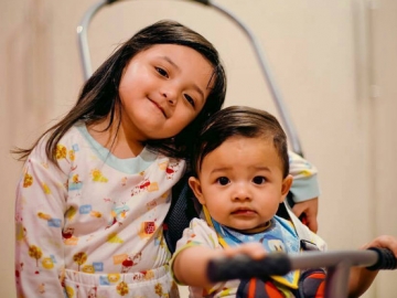 Anak Ashanty Beri Nasihat, Reaksi Sang Adik Malah Bikin Netter Gemas