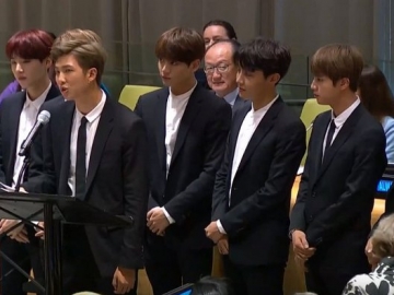Hadiri Peluncuran Program Baru UNICEF, BTS Dapat Hadiah Spesial dari Presiden Korea Selatan
