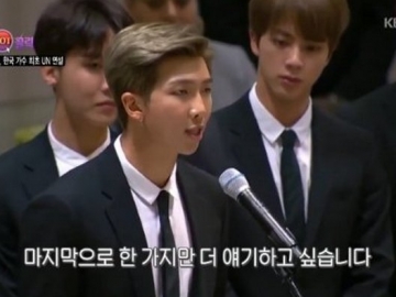 Pidato RM BTS di Peluncuran 'Generation Unlimited' UNICEF Dipuji Ahli Bahasa, Netter Korea Bangga