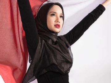 Ketemu Maskot Asian Para Games 2018, Reaksi Chacha Frederica Bikin Netter Gemas