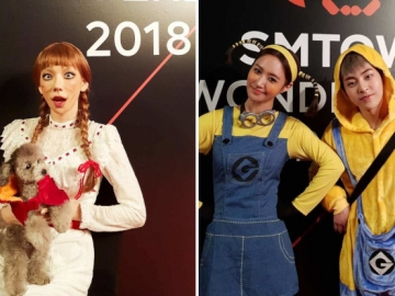 Ada Annabelle Hingga Minion, Begini Penampilan Tae Yeon Cs Hadiri Pesta Halloween SM