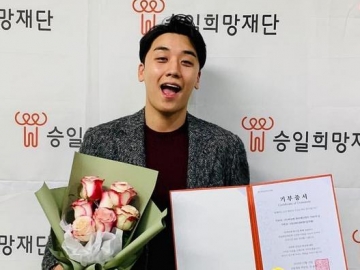 Tunjukkan Kepedulian, Seungri Donasi Rp 1,28 Miliar ke Seungil Hope Foundation
