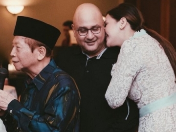 Kocak, Suami Maia Estianty Mendadak Tampil 'Cantik'