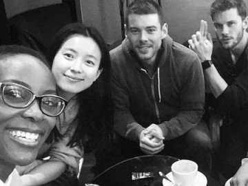 Gabung Serial TV Amerika, Han Hyo Joo Unggah Foto Syuting dengan Aktor dan Aktris Lainnya