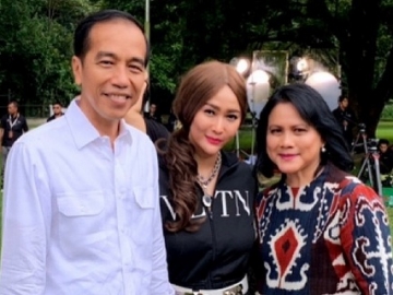 Inul Daratista Pamer Foto Bareng Presiden Jokowi, Peringatkan Netter Agar Tak Komentari Soal Politik