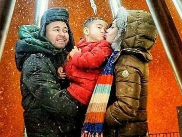 Rafathar Beri Kado Istimewa di Hari Ulang Tahun Raffi Ahmad dan Nagita Slavina, Netter: Auto Mewek