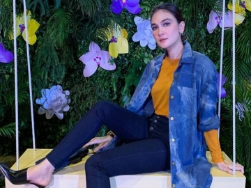 Luna Maya 'Kabur' Saat Ditanya Soal Pernikahan Syahrini-Reino Barack, Netter: Kasihan Mbak Bulan