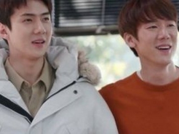Sehun dan Yoo Yeon Seok Berdiri Bersama, Netter Semakin Kagum Mengamati Kemiripan Mereka