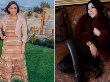 'Pamit' Bulan Madu, Maia Estianty Ternyata Datangi Pernikahan Syahrini?