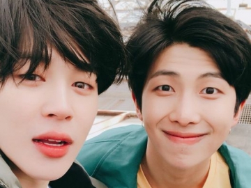 Ditengah Kesibukan Persiapan Comeback BTS, Jimin dan RM Sempatkan Diri Jalan-Jalan Sejenak