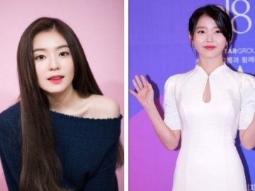 Pakai Busana Sama Namun Beda Gaya Rambut, Lebih Cantik Irene Atau IU?
