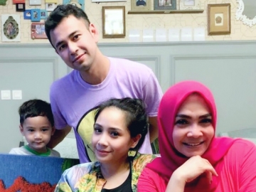 Tak Mau Kalah, Raffi Ahmad Tega Suruh Push Up Mama Nagita Slavina