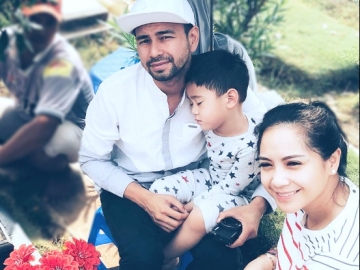 Raffi Ahmad Boyong Nagita-Rafathar Lebaran ke Makam Olga Syahputra, Netter Salut Bukan Main
