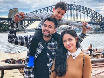 Raffi Ahmad Teriakkan Rasa Cinta ke Nagita-Rafathar dari Langit, Warganet Baper Maksimal