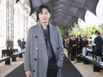 Hadiri Acara Fashion di Paris Usai Wamil, Lee Min Ho Diserbu dan Bikin Fans Meleleh