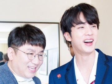 Bang Si Hyuk Ungkap Bukti Obrolan Santai dengan Jin BTS, Netter Gemas