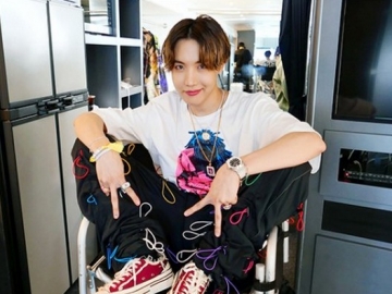 'Chicken Noodle Soup' Sukses Dirilis, J-Hope BTS Ucapkan Terima Kasih ke Becky G Hingga Fans