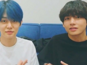 V BTS Gabung Bareng Personel TXT Lakukan Live Bersama, Kedekatan Sukses Bikin Gemas