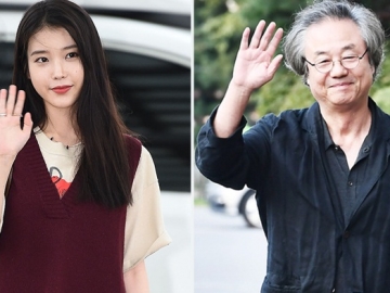Bikin Haru, IU Bahas Kedekatan Dengan Aktor Senior Jung Dong Hwan di 'Hotel del Luna'