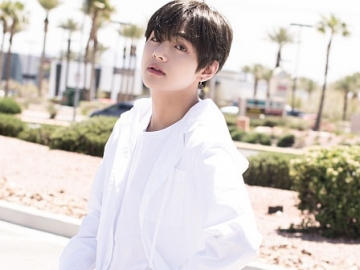 Bikin Gemas, V BTS Dapat Kado Boneka Lucu Setinggi 2 Meter dari Fans Tiongkok