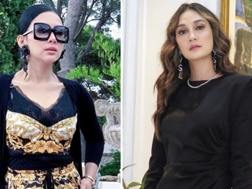 Syahrini dan Luna Maya Tampak 'Kembar' Usai 'Dipoles' Oleh MUA yang Sama, Setuju?