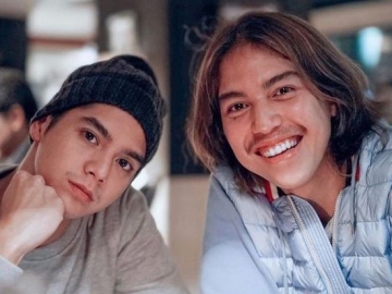 Al Ghazali Santap Makanan Bareng El Rumi, Postur Tubuh Dua Putra Maia Curi Perhatian