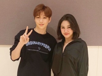 Luna Maya 'Cuma' Pose V, Vanesha Prescilla Justru Saling Lempar Tatapan dengan Kang Daniel