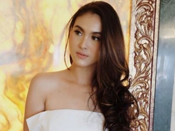 Marcella Daryani 'Anak Langit' Pamer Punggung Mulus, Bagian Tato Jadi Sorotan