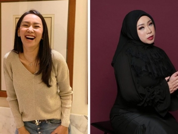 Dipeluk dari Belakang, Pose Kalina Oktarani dan Melly Goeslaw Bikin Netter Gemas