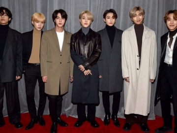 BTS Tampil Menawan di Red Carpet Grammy Awards 2020, Sosok Ini Jadi Sorotan