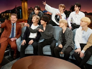 Cara Fans BTS Balas Perlakuan Baik Host 'The Late Late Show', Bikin James Corden Bangga
