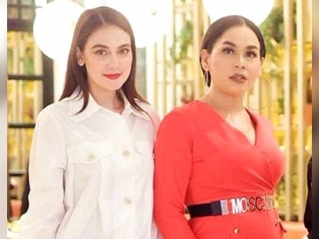 Terlihat Bareng Lagi, Luna Maya Buka Suara Soal Gosip Tengkar dengan Melaney Ricardo