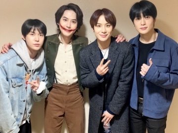 Manisnya Member NCT 127 Dukung Pertunjukkan Musikal Kyuhyun SuJu