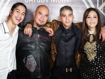Al dan Dul Sumringah Foto Bareng Dhani-Maia, El Rumi Lontarkan Seruan Iri 'Khas' Disorot