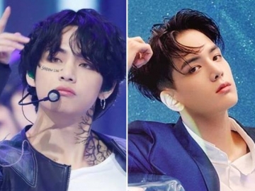 Bikin Gemas, V BTS Sapa Ramah Younghoon The Boyz di 'Music Bank'