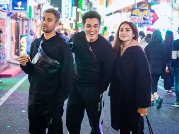 Unggah Potret Gemas Kiano Bareng Raffi dan Nagita, Baim Wong Selipkan Doa Ini