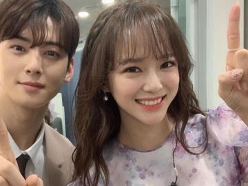 Manis, Cha Eunwoo ASTRO dan Kim Sejeong 'Pamer' Persahabatan