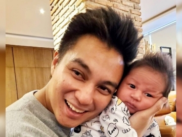 Tampil Beda, Baim Wong Dandani Kiano Pakai Baju Koko dan Sarung Bikin Gemasnya Berlipat Ganda