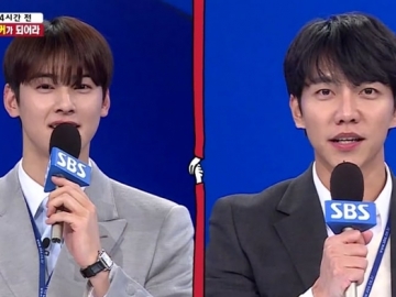 Cha Eunwoo Susul Lee Seung Gi Tampil Menawan Bacakan Berita